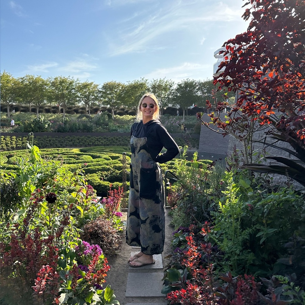 Black Patchwork Jumpsuit - image 1